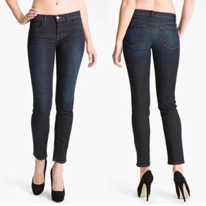 J Brand 810 Skinny Leg Jeans Size 27 Embrace Dark Blue Wash